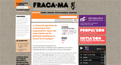 Desktop Screenshot of fracama.org