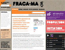 Tablet Screenshot of fracama.org